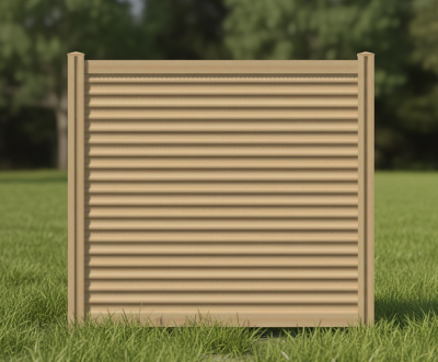 Natural Wood Appearance/Eco-friendly/Maintenance-free/2026 New Vinyl Privacy Fence/Manufacturer